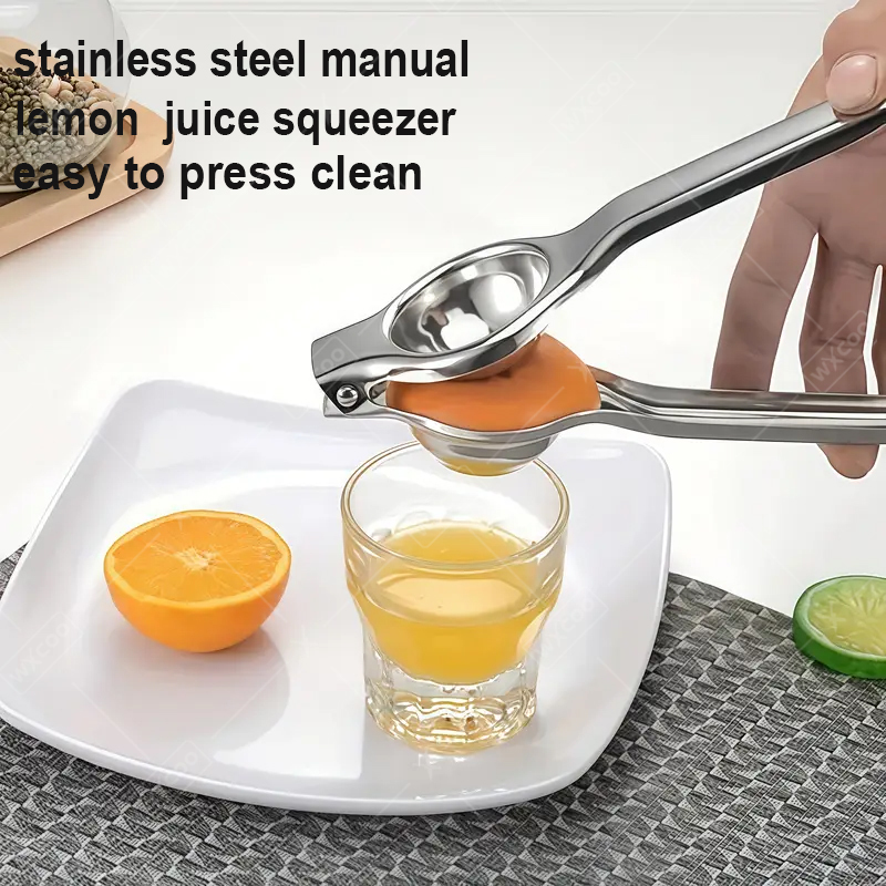 Citrus Juicer Bar - Presse-citron manuel en acier inoxydable, accessoires