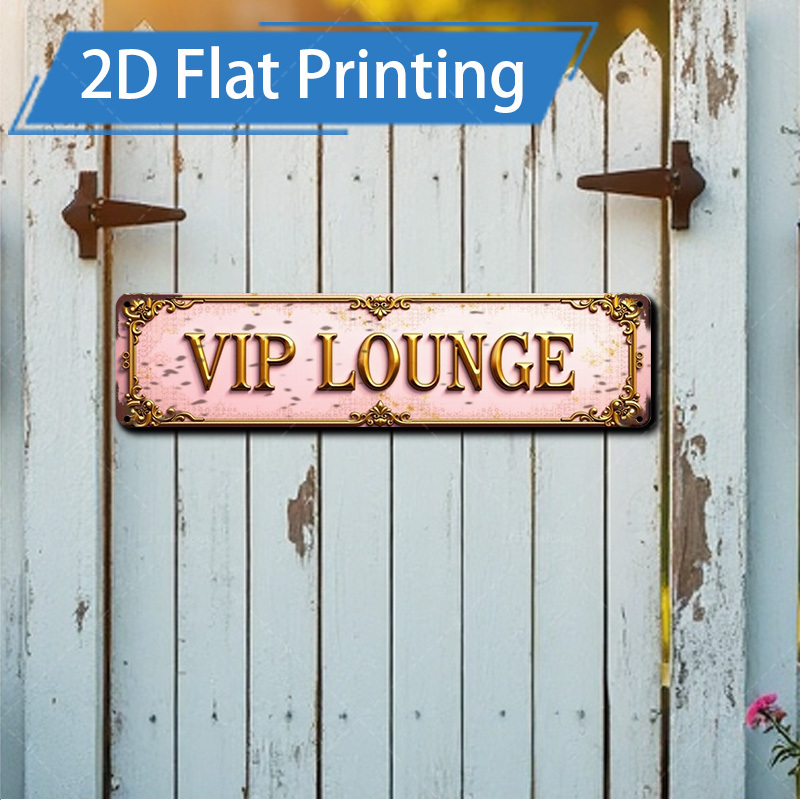 Plaque Métallique 2D Plate - S - Home Bar Lounge avis et prix