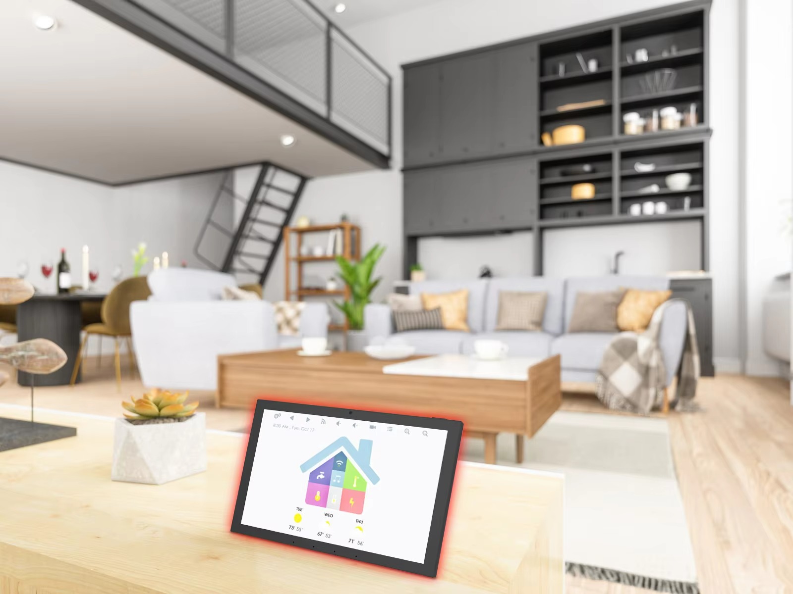 Panneau de contrôle intelligen - Home Bar Android avis et prix